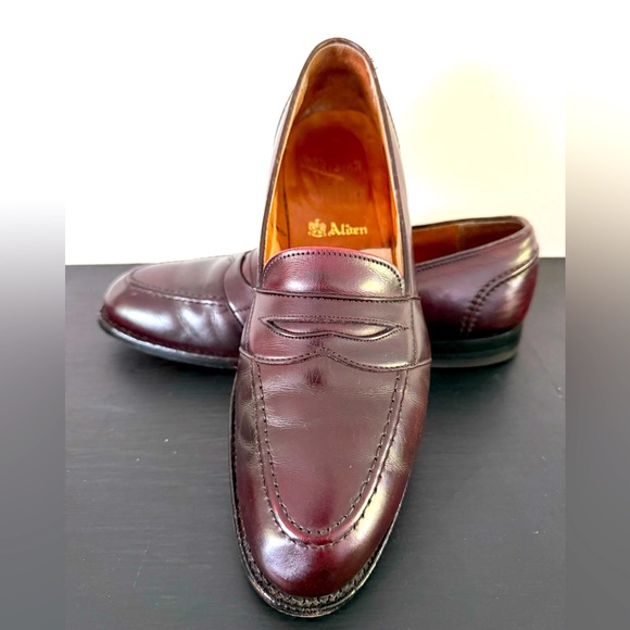 Alden “Parisian” Loafers. Dark Brown. Size 9C. Near New Condition. - Picture 1 of 8